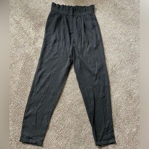 NWT & Other Stories - Black Ruffle High Rise Pants